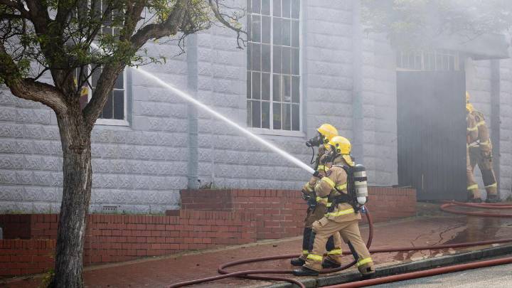 Leederville fire: Sonlife Church goes up in flames as firefighters battle blaze