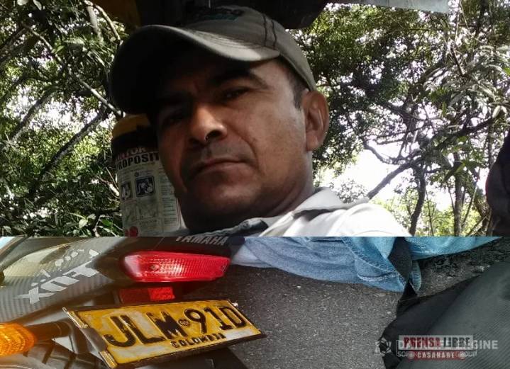 Siniestro vial en la vía Villanueva – Barranca de Upía cobró la vida de un motociclista