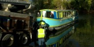 Sweet Breeze Canal Boat returns to Promenade Park’s south dock