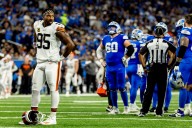 Browns’ star defender praises ‘gritty’ Lions run game after feature performance