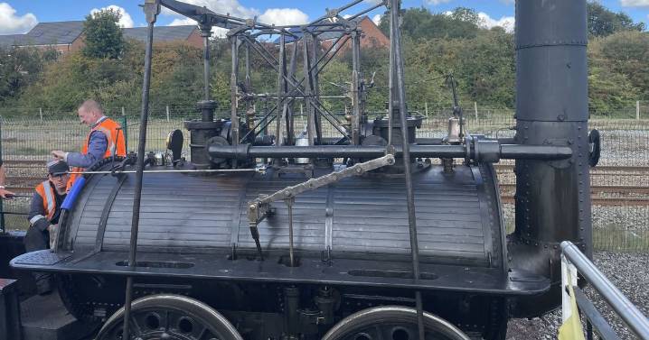 Stunning replica of Locomotion No.1 ready for Stockton and Darlington Railway bicentenary journey