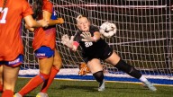 Video: Postgame chat with Fairport's Addy Tally, Savanna Biehler