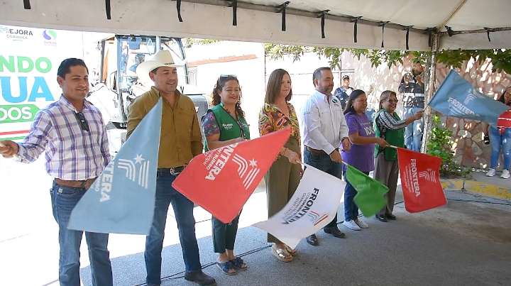 Inician Frontera y SIMAS trabajos de reposición de red hidráulica en la colonia Elsa Hernández