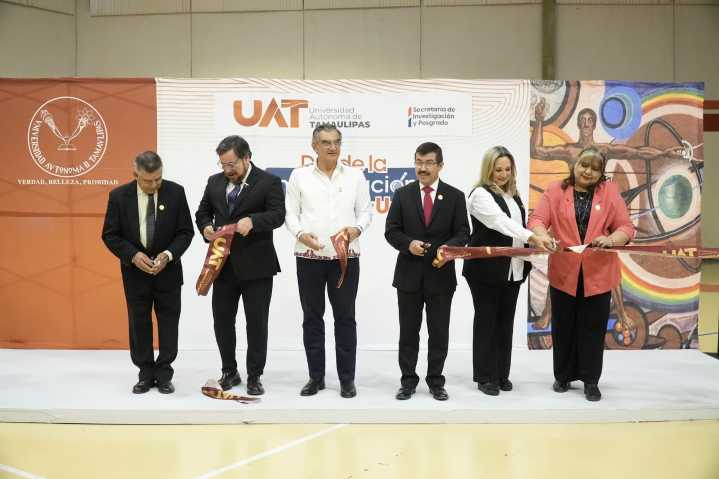 Gobernador y rector inauguran Día de la Investigación UAT 2025