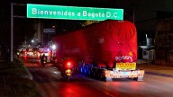 El metro ya está en Bogotá: en la madrugada llegaron los vagones del primer tren al patio taller en Bosa