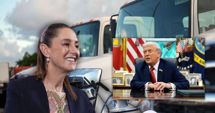 Sheinbaum pide a Trump “consideración” para México ante los nuevos aranceles a camiones pesados que entrarían en vigor el 1 de octubre