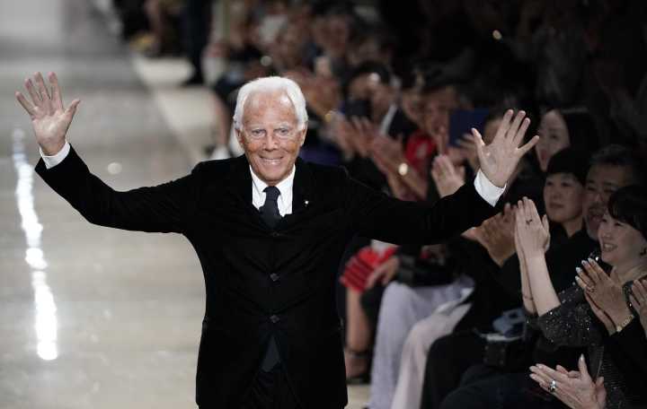 Armani reinó en el cine y en las alfombras rojas