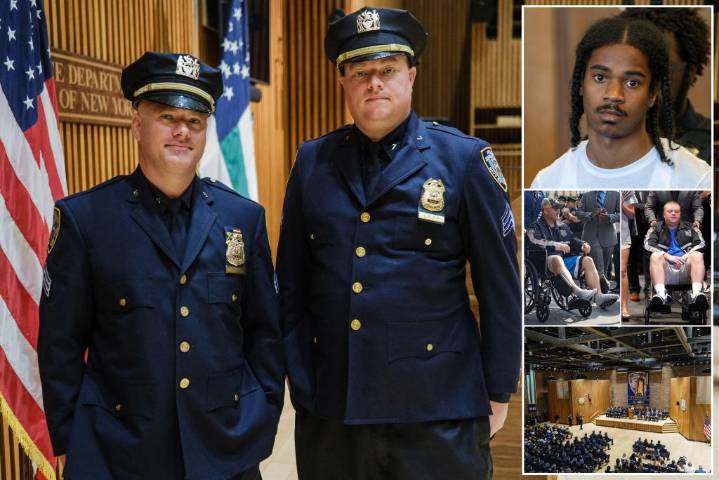 Exclusive | Two NYPD officers struck by same bullet promoted to sergeant