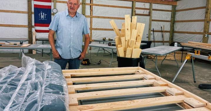 Former state lawmaker now builds beds for Jackson County children who need a place to sleep