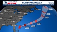 Potential Tropical Cyclone Nine near Cuba may become Tropical Storm Imelda