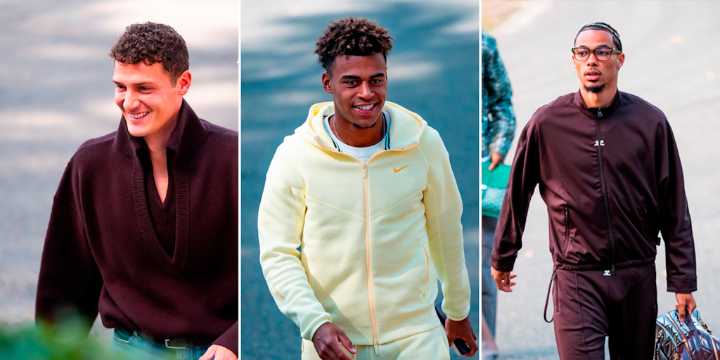 Los jugadores de la selección de Francia apuestan a la moda urbana con looks denim y guiños al streetwear