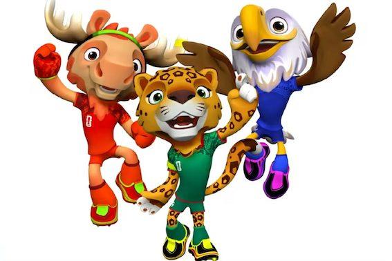 Presentan mascotas del Mundial de Futbol 2026: Maple, Zayu y Clutch