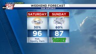 LATEST UPDATE: Another risk for flooding late this weekend