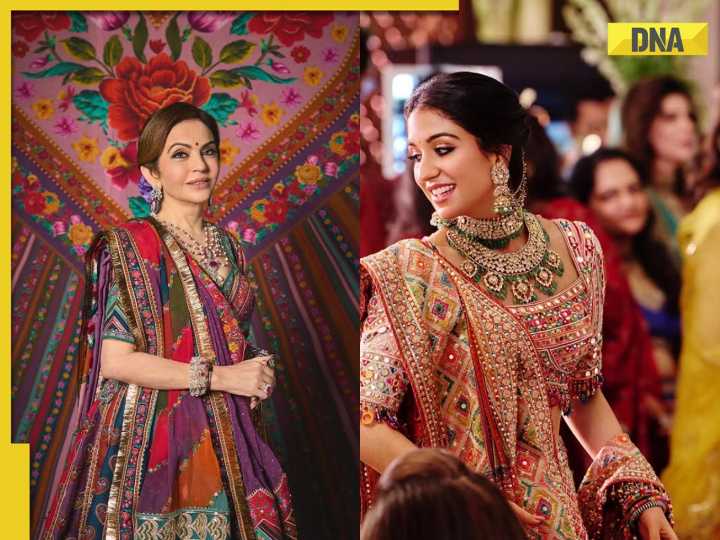 Navratri 2025: Nita Ambani to Radhika Merchant, ethnic outfit inspiration from A
