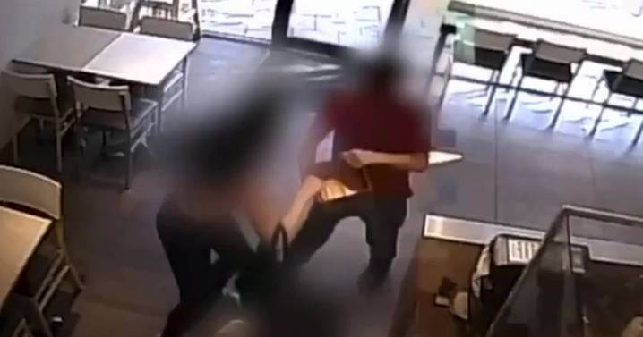 Gang of thuggish teenage girls terrorise UK high street as chaos caught on CCTV