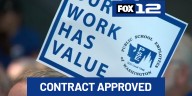 Union workers reflect on strike after approving contract with Evergreen Public Schools