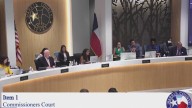 Harris County commissioners to vote on new budget
