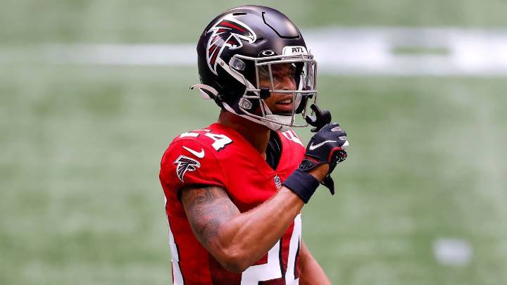 Falcons without top corner AJ Terrell again this week