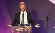 Prince Harry praises courage of seriously ill children at Wellchild Awards as he returns to the UK