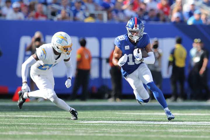 Giants' veteran receiver was just thrust into the WR1 role