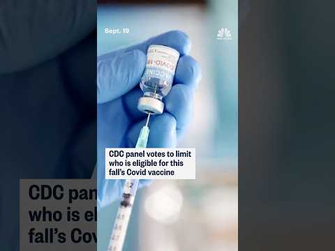 CDC panel votes to limit who is eligible Covid vaccine