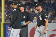White Sox reliever has to change glove after umpire’s inspection
