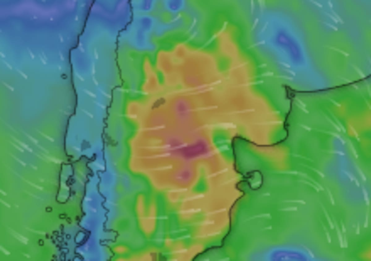 En nueve provincias. Emiten alerta amarilla por viento, lluvia y viento zonda para este miércoles