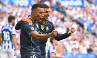 Real Madrid vence a Real Sociedad con un gol y una asistencia de Mbappé, pese a quedarse con 10 jugadores