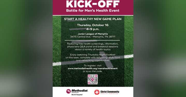 Methodist North hosting first 'Battle for Men's Health' event
