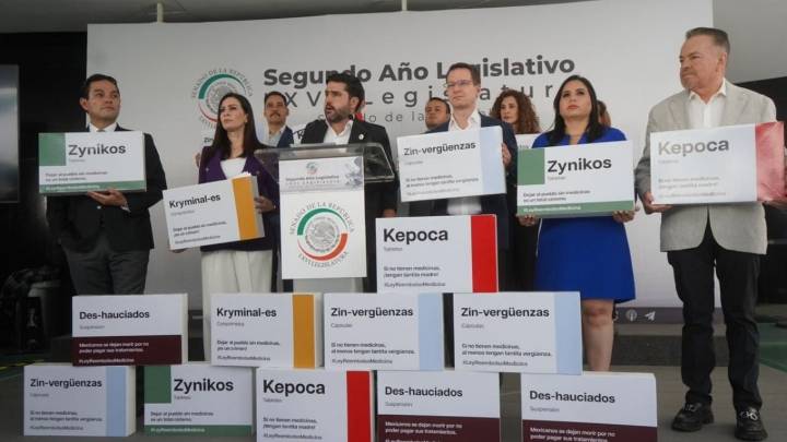 El PAN propone la “Ley de reembolso” para combatir el desabasto de medicamentos