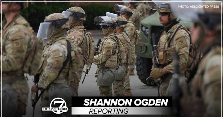 Could President Trump send National Guard troops to Denver?