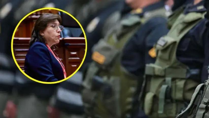 PNP suspende servicio de seguridad y protección personal de Delia Espinoza, tras ser suspendida por la JNJ