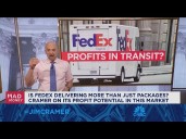 I'm cautiously optimistic about FedEx's future, says Jim Cramer