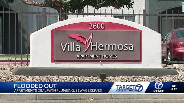 Residents of west side apartment complex say raw sewage flooded their homes