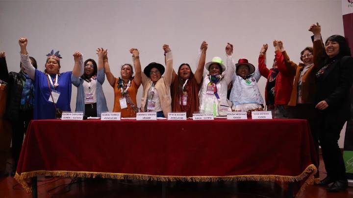 Lideresas andinas y amazónicas articulan lucha por justicia y derechos