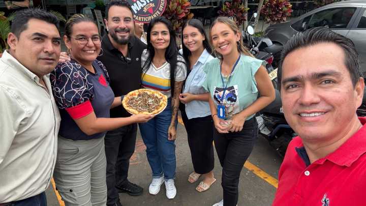 Tulio Recomienda está en Florencia para promocionar el Pizza Master 2025 y conocer a los seis empresarios que participarán del evento gastronómico.