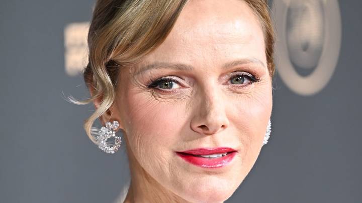 Princess Charlene is a red carpet bombshell in slinky backless gown