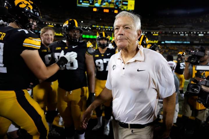 Iowa's Kirk Ferentz becomes Big Ten’s all