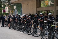Tensions flare inside and outside TIFF theatre showing Oct. 7 documentary