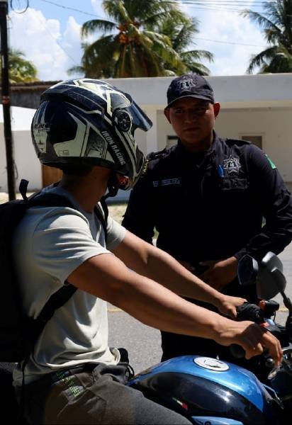 Campaña de seguridad vial en Progreo: llamado urgente al uso del casco