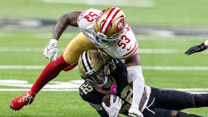 49ers’ Dee Winters explains late transition to linebacker