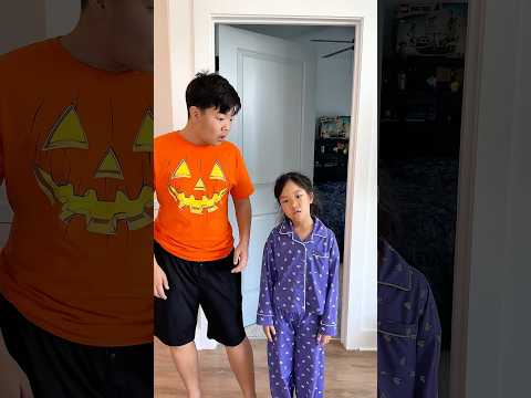 Is she a ghost? 😨😰 LeoNata family #shorts