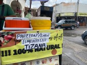 Días lluviosos afectan las ventas de jugos y tizanas