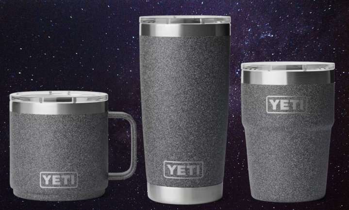 YETI launches Black Stone mugs, tumblers and flasks