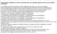 Asociación Turismo Cultura y Recreación Los Jóvenes Abuelos de Villa Alfredo Fortabat
