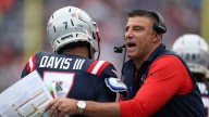 Patriots up 10-7 on Raiders at halftime