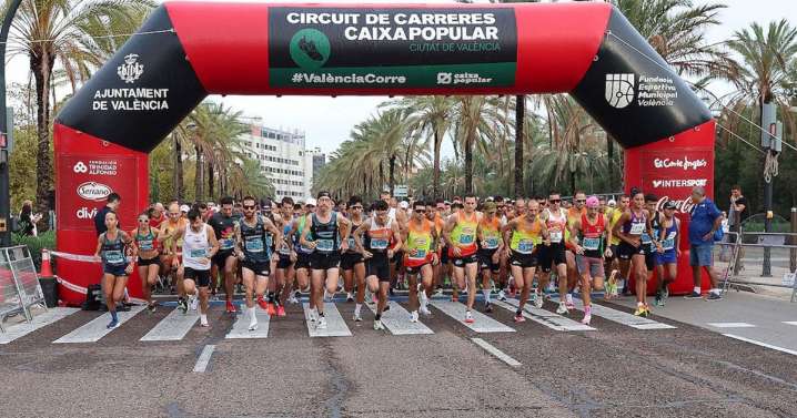 Calles cortadas este domingo 14 de septiembre en Valencia por una carrera popular