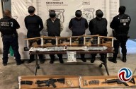 Detuvo la FESC a cuatro con arsenal, dijeron ser escoltas privados