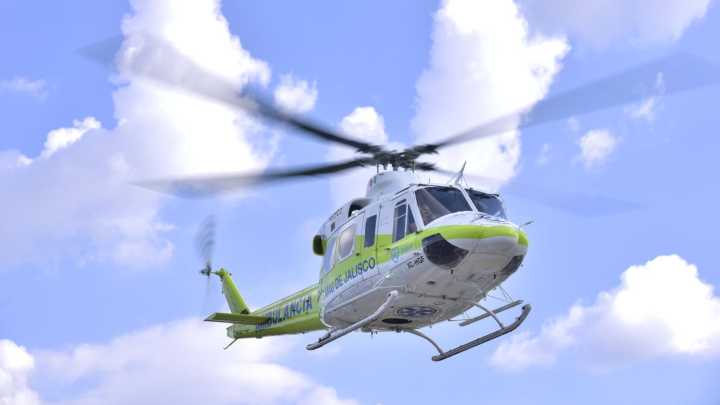 Se Desploma Helicóptero en el Cerro El Jabalí en San Sebastián del Oeste, Jalisco