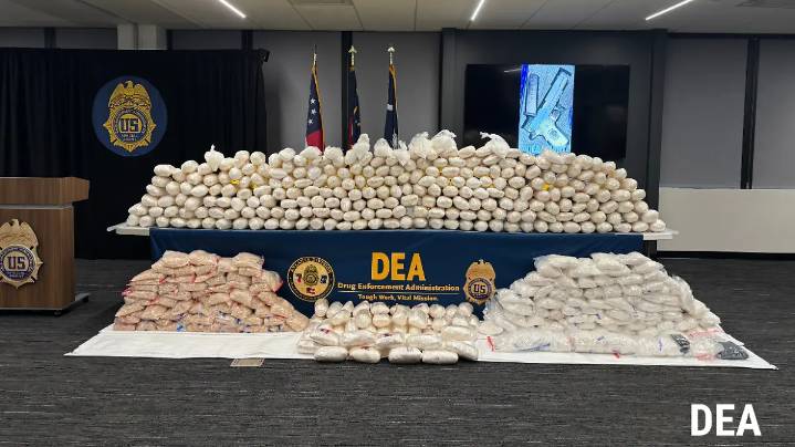 DEA asestó duro golpe al CJNG con más de 600 arrestos y el decomiso de toneladas de droga